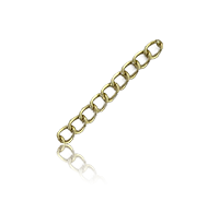 Befestigungen - Medaillenkette gold
