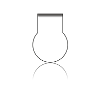 Größe - Rund <br> (max. 40 Blatt)